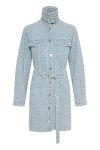 Gestuz - Kjole - NilaGZ Dress - Iceblue Logo