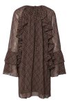 Y.A.S - Kjole - Checksy LS Dress - Sassafras Checksy
