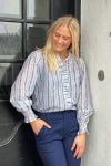 Continue - Bluse - Darling Stripe - Blue Stripe