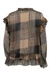 Continue - Bluse - Lee - Brown Print