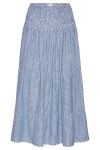 Continue - Nederdel - Majse Small Blue Stripe - Small Stripe Blue/White
