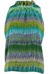 Continue - Top - Liva Zig Zag - Blue Green