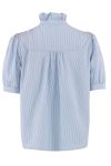 Continue - Bluse - Arianna SS Stripe - Blue Stripe