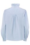 Continue - Bluse - Arianna Stripe - Blue Stripe
