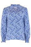 Continue - Bluse - Asta Soft Flowers - Blue Soft Flowers