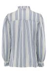 Continue - Bluse - Chania Stripe - Blue Stripe