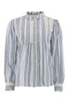 Continue - Bluse - Chania Stripe - Blue Stripe