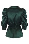 Continue - Bluse - Cita Blouse - Bottlegreen