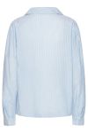 Continue - Bluse - Dagny Shirt Blue Stripe - Lace Heart