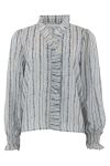 Continue - Bluse - Darling Stripe - Blue Stripe