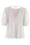 Continue - Bluse - Dealace - White