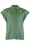 Continue - Bluse - Diva Glitter - Grass Green