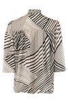 Continue - Bluse - Isa Blouse - Sand/Black