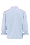 Continue - Bluse - Joe stripe chroche - Blue Stripe