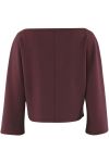 Continue - Bluse - Lauren - Bordeaux 
