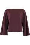 Continue - Bluse - Lauren - Bordeaux 