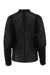 Continue - Bluse - Maja 2 Tone Lace - Black Lace