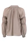 Continue - Bluse - Mona Bow - Nougat