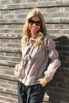 Continue - Bluse - Mona Bow - Nougat