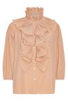 Continue - Bluse - Pernille 3/4 Sleeve - Nude