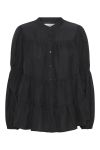 Continue - Bluse - Sanna Solid - Black