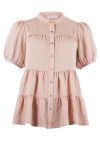 Continue - Bluse - Sanna Stripe SS - Rose