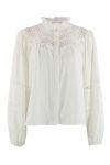 Continue - Bluse - Sienna Emb - White