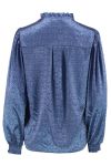 Continue - Bluse - Silke Shinny Jaquard - Sky Blue