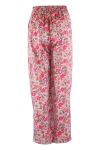 Continue - Bukser - Lea Multiflower - Pink Flower