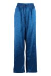 Continue - Bukser - Lea Zebra Pants - Electric Blue