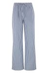 Continue - Bukser - Lis Pants Stripe - Blue/White