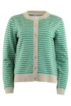 Continue - Cardigan - Luna Knit - Mix Aqurel Stripe