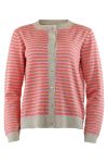Continue - Cardigan - Luna Knit - Orange/Pink