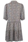 Continue - Kjole - Annika Dress - Blue Flower - Blue Flower