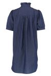 Continue - Kjole - Arianna SS Dress - Dark Blue Chambre