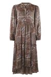 Continue - Kjole - Hailey New Paisly - Burned Paisley
