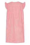 Continue - Kjole - Lilly Stripe Dress - Red Stripe