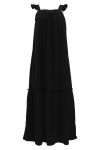 Continue - Kjole - Lulu Dress Solid 01 - Black