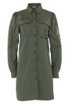 Continue - Kjole - Mili Dress Patch - Army