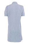Continue - Kjole - Milli Stripe Patch - Blue/White