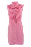 Continue - Kjole - Pernille Plisse Dress - Pink
