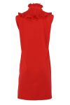 Continue - Kjole - Pernille Plisse Dress - Red