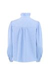 Continue - Bluse - Ariana Stribe - Small Blue Stripe