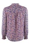 Continue - Skjorte - Asta - Pink Blue Flower