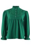 Continue - Skjorte - Isabella L/S - Grass Green