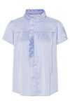 Continue - Skjorte - Malika SS - Light Blue