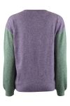 Continue - Strik - Blend 2 Colour Knit - Lilac