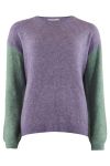 Continue - Strik - Blend 2 Colour Knit - Lilac