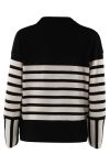 Continue - Strik - Mila Stripe - Black with sand stripe