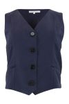 Continue - Vest - Bobby Velvet - Blue